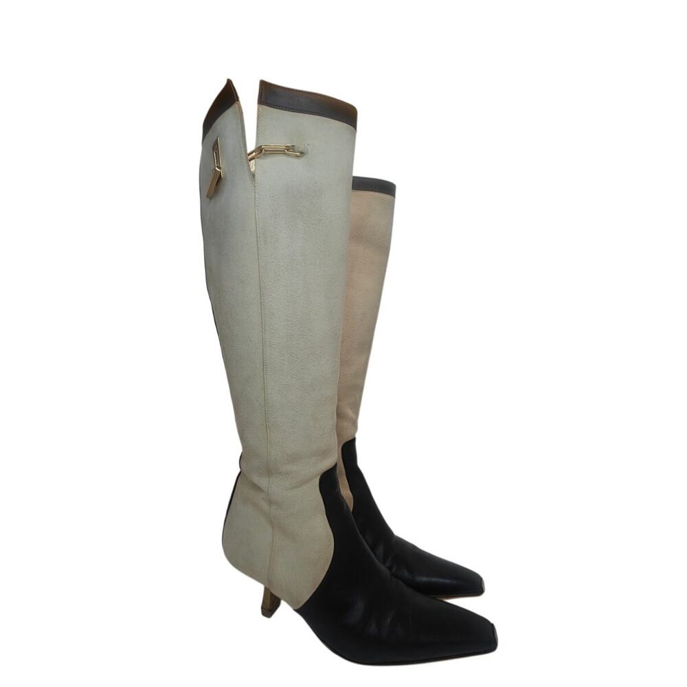 Vintage 2000 Tom Ford Gucci Suede Boots sz 37.5 - Picture 1 of 16
